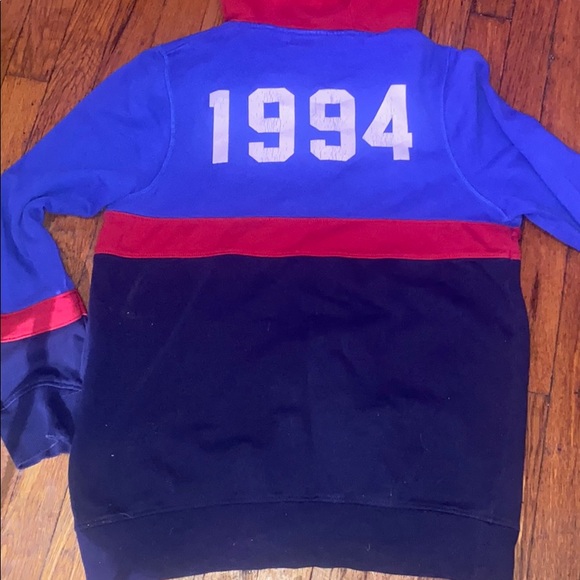 Sweatshirt by EARL hoodie M blue I don’t like sh*t - Picture 7 of 9